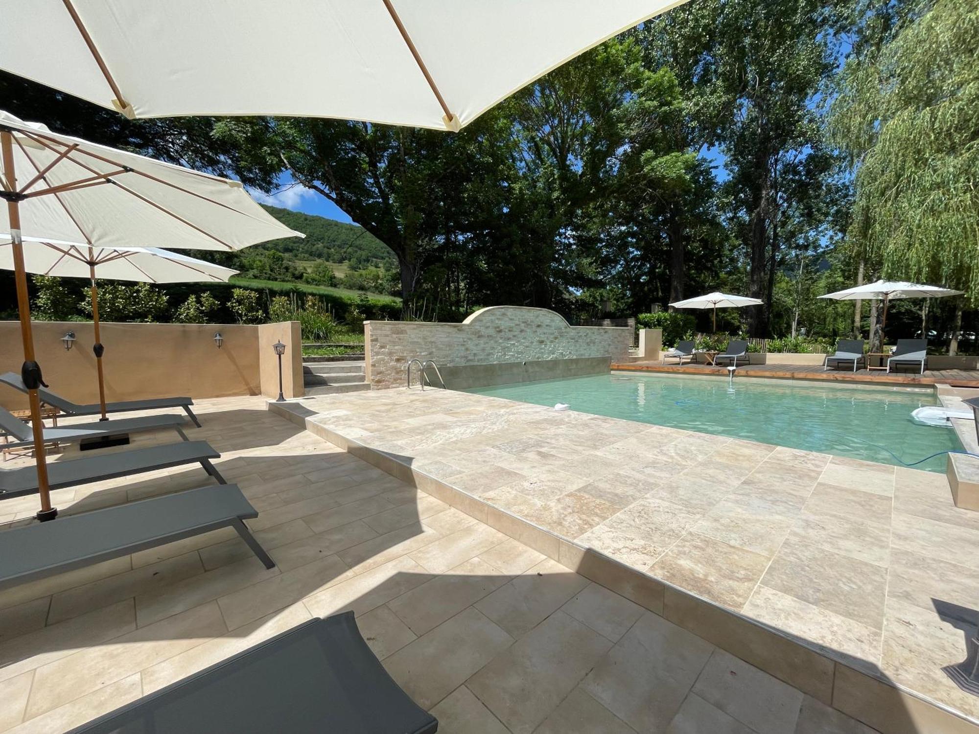 Les Terrasses Du Durzon Hotel Nant ภายนอก รูปภาพ